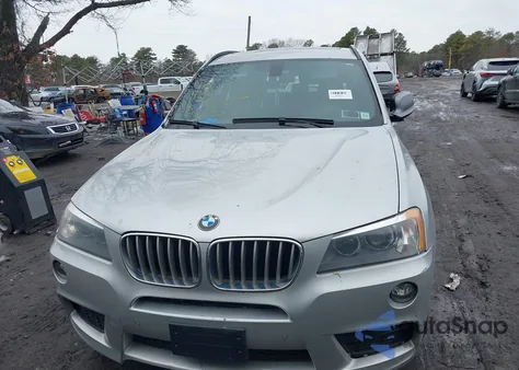 2013 BMW X3 xDrive35I z USA, uszkodzony, nr VIN 5UXWX7C52DL982428